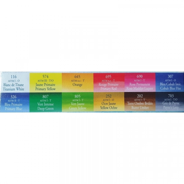 La Petite Aquarelle Sennelier - Coffret De 12 Demi-godets, Peinture De Qualité Artistique, Neuf !