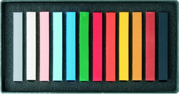 Boite assortiment de 12 pastels tendres Lyra – Image 2