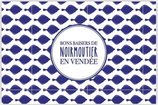 Carte postale BILLPAPER Bons Baisers de Noirmoutier en Vendée