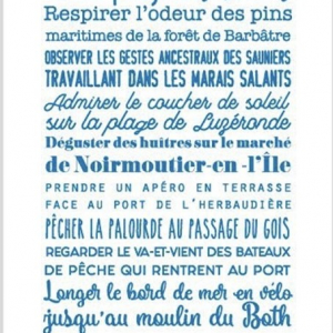 Carte postale BILLPAPER Noirmoutier c'est tout ça