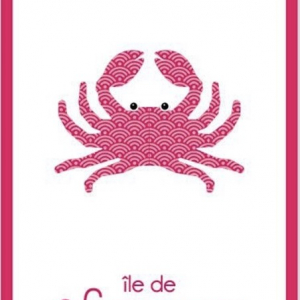 Carte postale BILLPAPER Ile de Noirmoutier Crabe