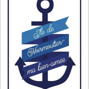 Carte postale BILLPAPER Ile de Noirmoutier ma bien aimée
