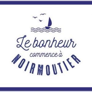 Carte postale BILLPAPER Le bonheur commence à Noirmoutier