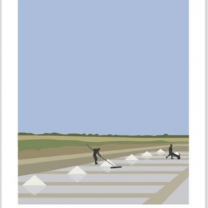 Carte postale BILLPAPER Noirmoutier entre sel et mer