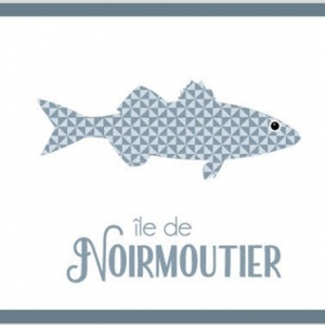 Carte postale BILLPAPER Ile de Noirmoutier poisson