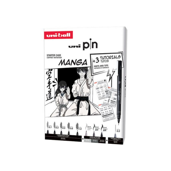 Set Manga UNIBALL Pin Coffret initiation avec tutoriels