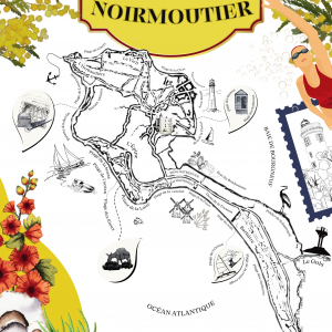 Affiche Ile de Noirmoutier - les emblématiques