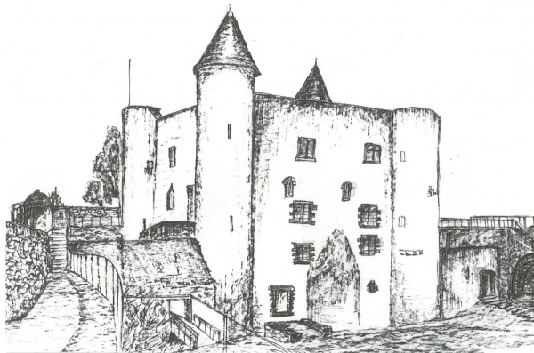 Carte postale ILEANE Le château de Noirmoutier