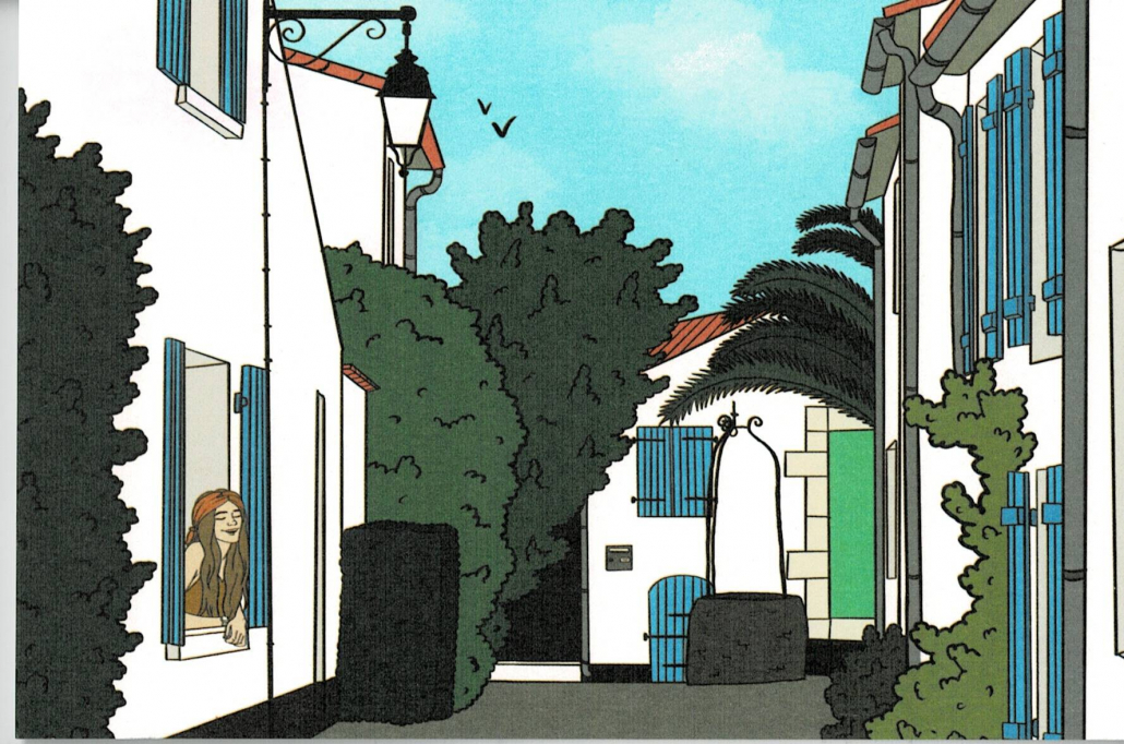 Carte postale FOURMI DESSINE Quartier Banzeau