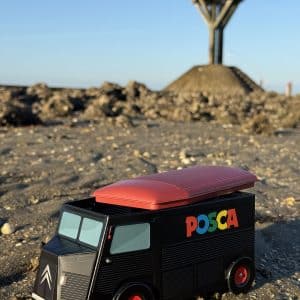 POSCA - Camion collector Citroën à customiser et 5 marqueurs PC5M couleurs classiques