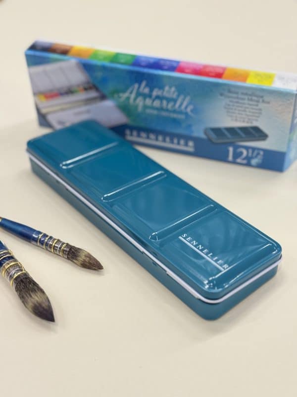 Sennelier - La Petite Aquarelle Fine boite métallique 12 1/2 godets – Image 2